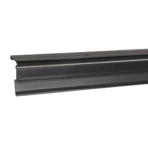 Guardapolvo automático 90 cm negro, HERMEX