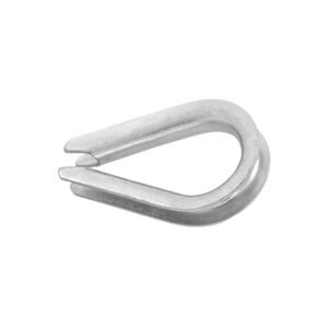 Bolsa con 10 guardacabos para cable de acero de 3/16', Fiero