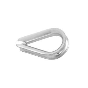 Bolsa con 10 guardacabos para cable de acero de 1/4', Fiero