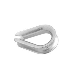 Bolsa con 5 guardacabos para cable de acero de 5/8', Fiero