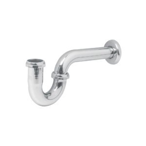 Céspol 1-1/4', sin contra, latón cromo, para lavabo, Foset