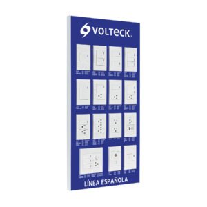 Exhibidor de Línea Española, Volteck