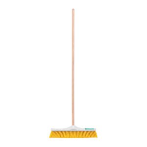 Cepillo industrial cerda suave de 50 cm, bastón de madera