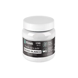 Polish en pasta blanca para auto, 250 g, uso ligero, KLINTEK
