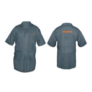 Bata bordada con logo, talla 42, Truper