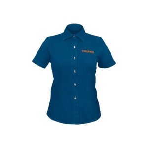 Camisa de mezclilla manga corta para mujer, EG, Truper