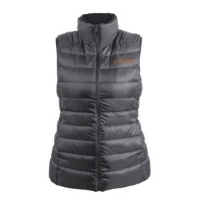 Chaleco de plumas ligero para mujer, gris, EG, TRUPER